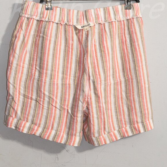 pink NWT Ladies' Linen Blend Short Briggs - Picture 5 of 6
